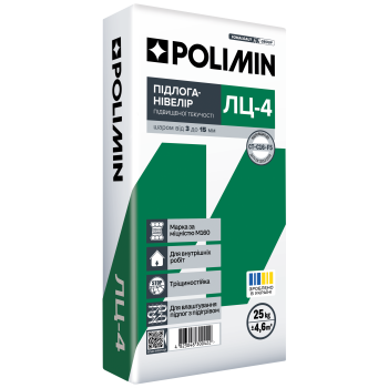 Підлога-нівелір Полімін ЛЦ-4 (Polimin) (25 кг.)