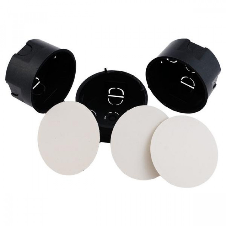 Коробка розподільна під гіпс d-100