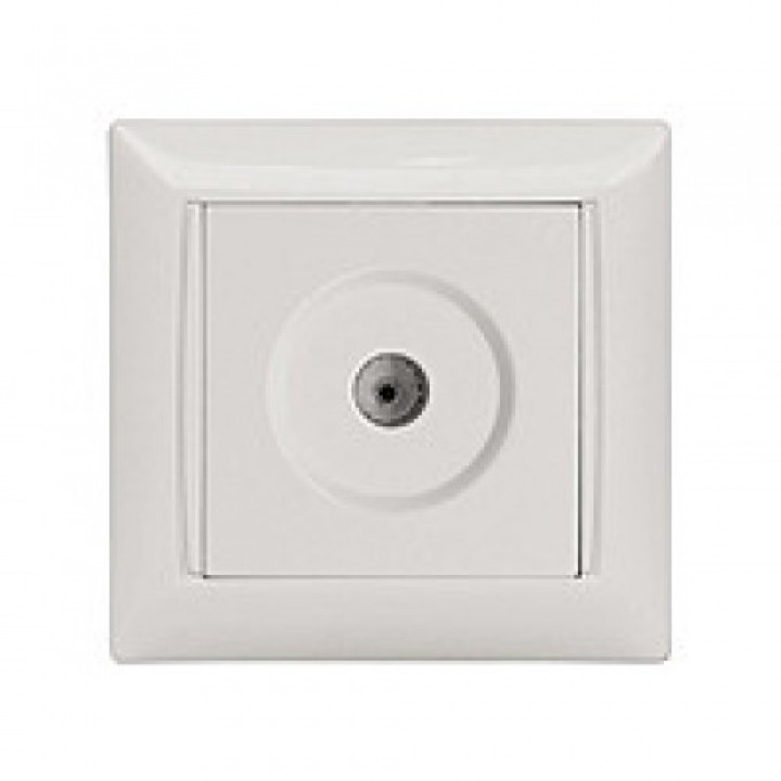 Розетка LUXEL Primera TV 3009 (біла)