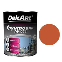 Грунтовка ГФ-021 DekArt червоно-коричневий 2,8 кг