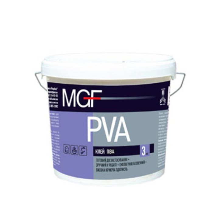 Клей ПВА MGF, 3 кг
