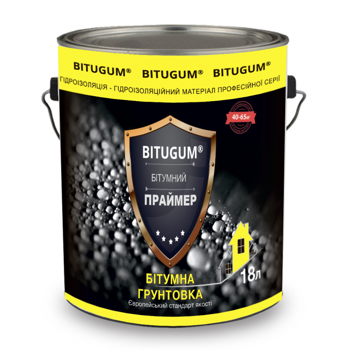 Праймер бітумно-каучуковий Bitugum (10 л.)