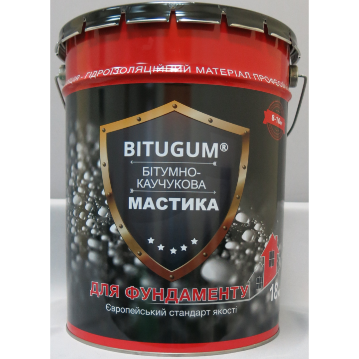 Мастика бітумно-каучукова Bitugum (5кг.)