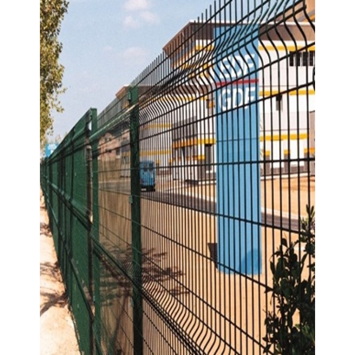 Секції огорожі з вигином "Заграда Пром" (2*2,5м)