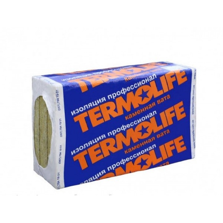 Мінераловатна плита Термолайф 80 (Вентфасад) 100мм (1,8 м2)