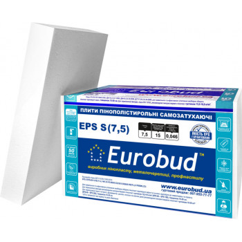 Пінопласт Євробуд EPS-S (1*1) (50мм)